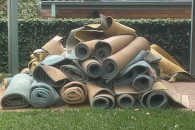 Carpet is often considered heavy waste