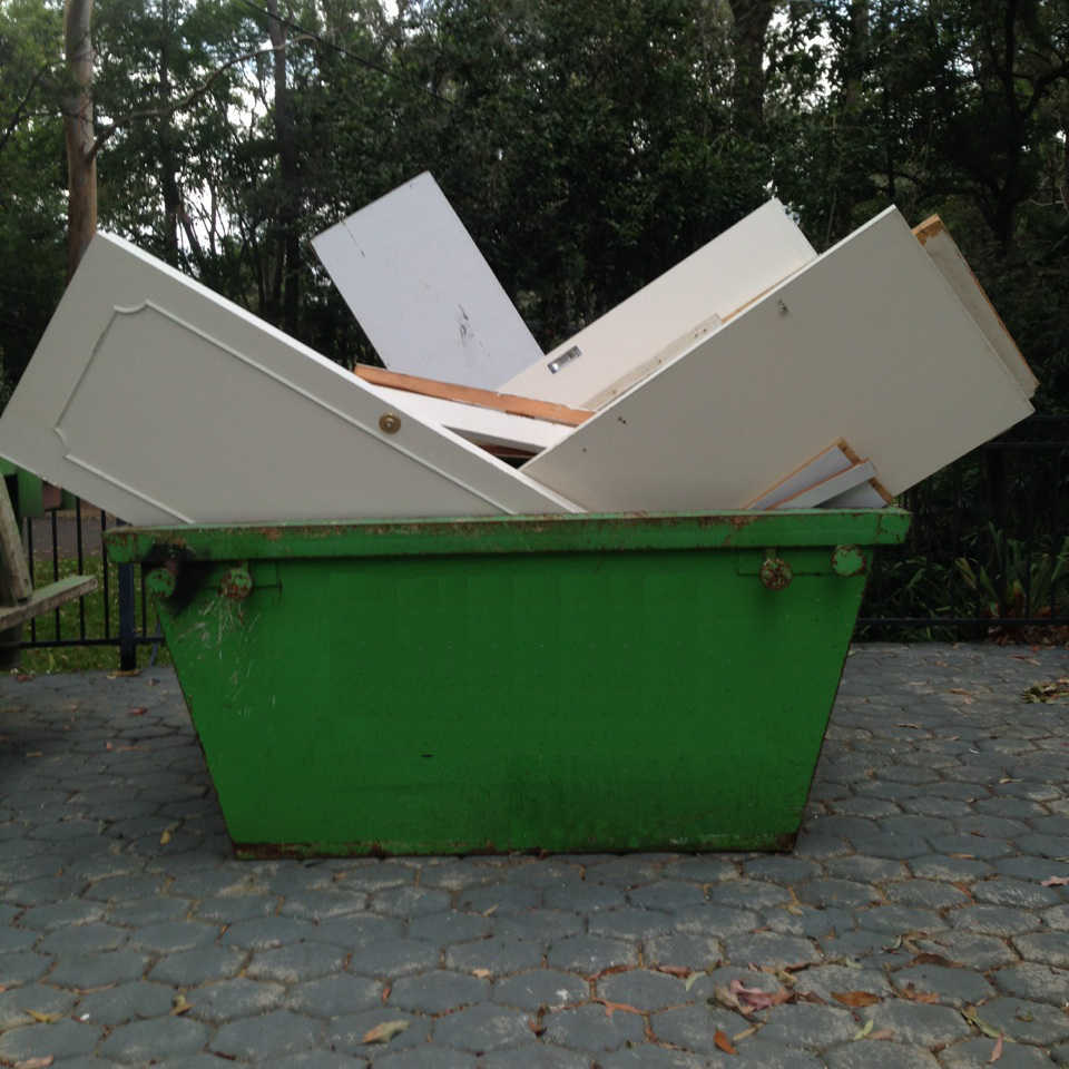 Sydney Skip Bin with Hungry Boards