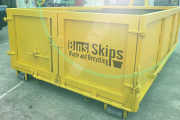 Large Hook-Lift Bins for Shop Fitting