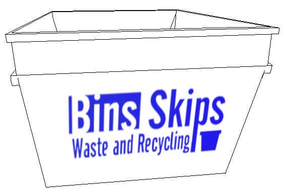 Tall 3m Skip Bin