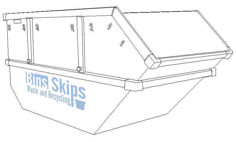 8.0m³ Skip Bin for General Waste (light) in Warwick 4370