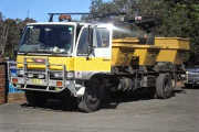 Some smaller 2 and 3m bins are delivered on trucks with cranes that make them good for placing bins over walls