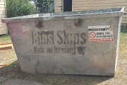 4.0m³ Skip Bins ieal for disposing of rubbish that includes furniture