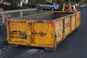 8.0m³ Hook-lift Bin with rear doors for easy access