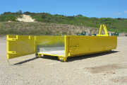 10.0m³ Low Hook-Lift Bin very easy for loading with heavy materials
