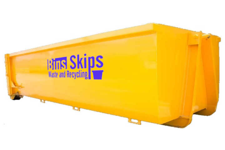 15 cubic meter hook-lift bin - large skip bin hire sherwood