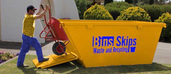 6m³ Skip Bin with drop down ramp