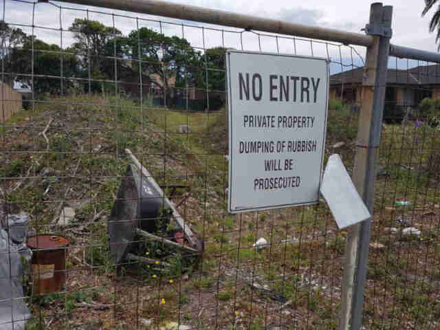 Skip Bins will attract others rubbish unless protected