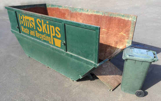 10m bin from skip bin hire Pittwater
