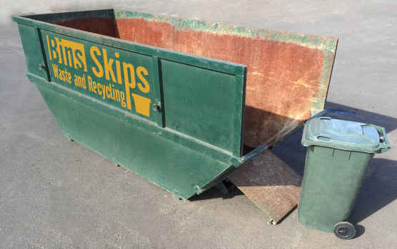 9m Walk-In Skip Bin