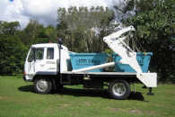Marrel Skip Truck with Bi-fold Loader
