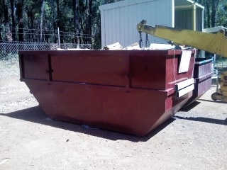 8.0m³ Skip Bin Delivered to Margaret River for commercial waste from a local business for rubbish disposal