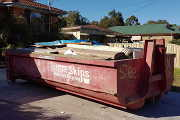 10.0m³ hook bins get used for both household and commercial jobs for waste disposal and rubbish removal