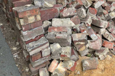 Bricks Cause waste to be heavy