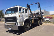 Central Coast skip truck for scrap metal