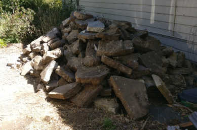 100% recyclable concrete waste type for cheaper waste removal
