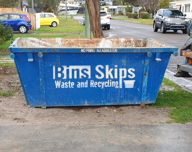 Very few skip bin companies take away bins on a Sunday because penalty rates are too high and most commercial tips are closed.