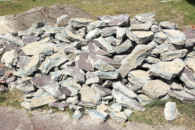 recycled product can be made from concrete slabs