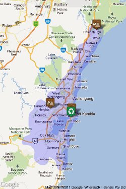Skip Bin Destinations - Wollongong Landfill and recycling facilities