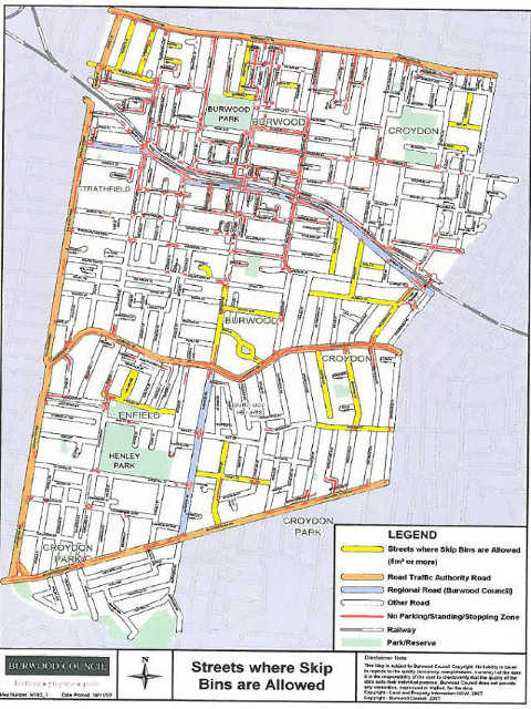 Skip Bins Burwood Road Placement