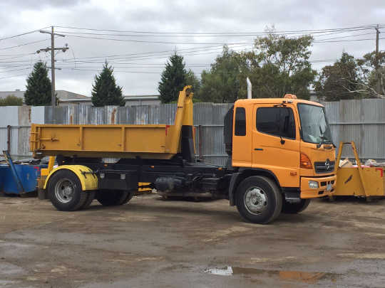 Hook-Lift Truck Bound for Preston