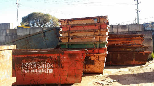 Old Skip Bins Ballarat at a locally owned Wendoree depot providing great skip bins for rubbish removal