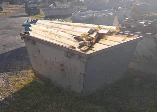 Timber Skip Bins are for Timber Only